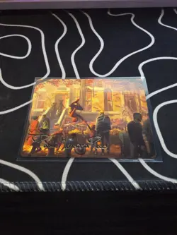 x1 Friendly Neighborhood - Art Series MTG Marvel's Spider-Man M/NM, 2/54 stamped - Image 1