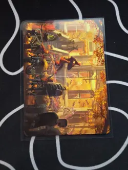 x1 Friendly Neighborhood - Art Series MTG Marvel's Spider-Man M/NM, 2/54 stamped - Image 3