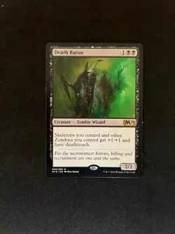 Death Baron - [Core Set 2019] NM Magic MTG Cards - Image 1