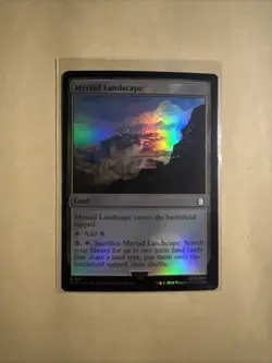 MTG Myriad Landscape PIP 0274 U NM FOIL - Image 1