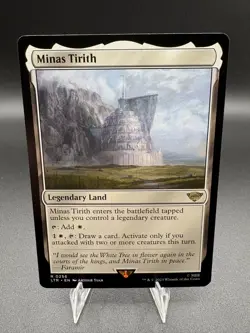 Minas Tirith Lord of the Rings 256 Non-Foil NM MTG - Image 1