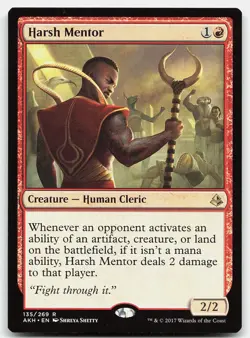 MTG Harsh Mentor R Amonkhet 135 LP - Image 1