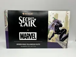 MTG Secret Lair x Marvel's Spider-Man: Villainous Plots Foil Edition IN HAND - Image 1