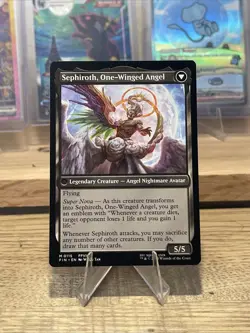 MTG Sephiroth, Fabled SOLDIER 0115 Final Fantasy Regular Mythic - Image 2