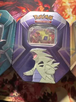 3 Pokemon Tins with 9 Total Packs and Each Have 3 Promo Cards Factory Sealed New - Image 3