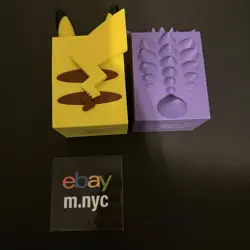 Pokemon Center TCG Deck Buddies Pikachu & Gengar Ectoplasma Deck Box New - Image 2