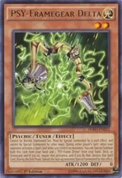 *** PSY-FRAMEGEAR DELTA *** 1ST EDITION RARE HSRD-EN032 YUGIOH! - Image 1