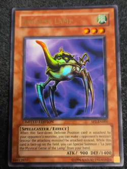 Yugioh Ancient Lamp SP2-EN001 Ultra Rare Limited Edition VLP - Image 1