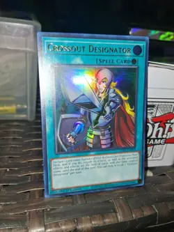 CROSSOUT DESIGNATOR *** 1ST EDITION ULTRA RARE RA02-EN063 YUGIOH! - Image 4