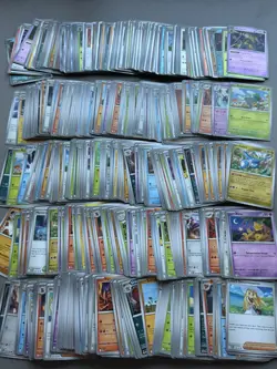 Pokemon Mega Evolution Bulk Card Lot Of 500 Cards - 400 Reg / 100 Holo & Reverse - Image 1