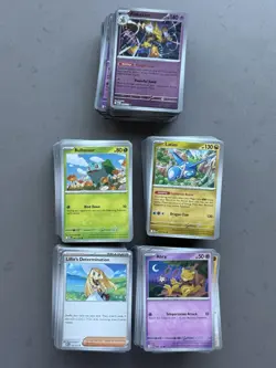 Pokemon Mega Evolution Bulk Card Lot Of 500 Cards - 400 Reg / 100 Holo & Reverse - Image 5