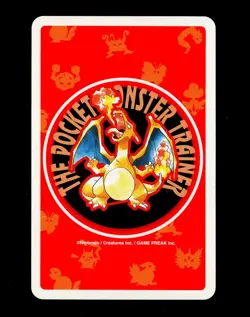 1996 Pokemon SPEAROW Japanese RED Charizard Deck 8 of Clubs POKER Card #021 MINT - Image 2