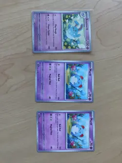 Azumarill and Marill Temporal Forces Pokemon Card Lot X3 NM Reverse Holo - Image 5