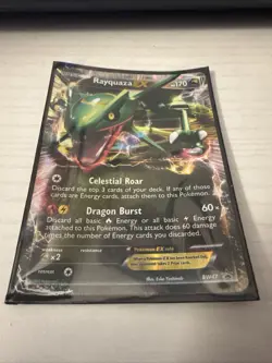 Rayquaza EX BW47 Pokemon Trading Card Game Promo Holo Rare - Image 1