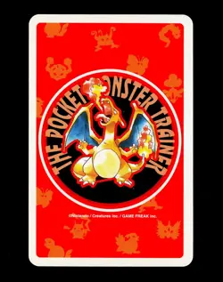 Pokemon MAGNETON Japanese RED Charizard Deck 5 of Diamonds POKER Card #082 MINT - Image 2