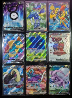 9 ULTRA RARE FULL ART ONLY Pokemon Card Lot! All NM - Image 1
