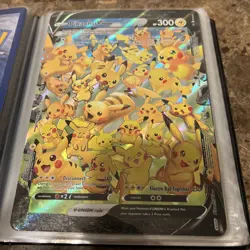 Binder Of 27 Pokemon Jumbo Promo Cards, Celebrations, V-union, Etc. - Image 5