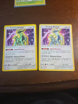 Pokemon Card : Shining Arceus 57/73 Holo Ultra Rare Shining Legends NM - Image 1