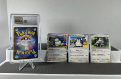 Pokemon Snorlax Lot of 22 Cards and Stickers CGC Snorlax Pokemon Lot - Image 4