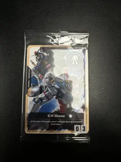 EX Base EXBP-003 Gundam World Tour 2025 Exclusive Promo TCG Card Game English - Image 2