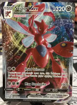 Scizor VMAX 119/189 Darkness Ablaze Holo Ultra Rare Pokemon Card TCG English NM - Image 1