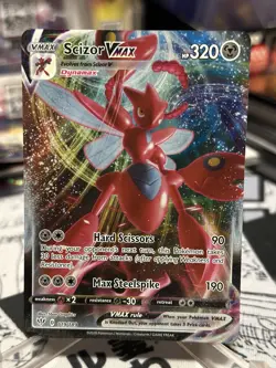 Scizor VMAX 119/189 Darkness Ablaze Holo Ultra Rare Pokemon Card TCG English NM - Image 2