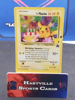 Pokemon TCG Birthday Pikachu Trading Card #24 Celebrations Classic Collection - Image 1