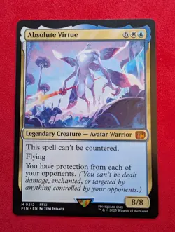 MTG - Absolute Virtue - FIN 0212 - Final Fantasy - Mythic - Magic the Gathering - Image 1