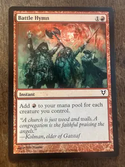 Avacyn Restored Battle Hymn MTG Magic the Gathering NM - Image 1