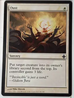 Oust - Rise of the Eldrazi - Magic the Gathering MTG Nice! - Image 1