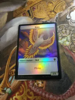 Bird / Bird Token Foil MTG Dominaria United - Pack Fresh - - Image 1