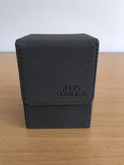 Aegis Guardian Grey Premium Deck Box MTG Magic the Gathering Commander 100+ Card - Image 1