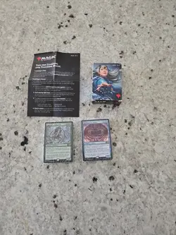 Open Box- Magic the Gathering Blue Mage Starter Deck 2019, 2 Sealed Decks - Image 1