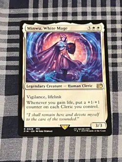 Minwu, White Mage #26 | Magic Final Fantasy - Image 1