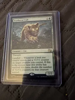 MTG Scythecat Cub Foundations Jumpstart R024 Regular Near-mint (NM) - Image 2
