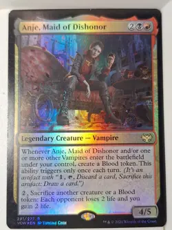 Anje, Maid of Dishonor - FOIL - Innistrad: Crimson Vow - Magic the Gathering MTG - Image 1