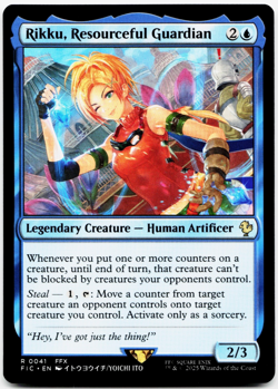 Rikku, Resourceful Guardian [Commander: Final Fantasy] MTG Magic - NM/M 💧 - Image 3