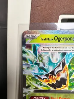 Pokemon TCG Teal Mask Ogerpon ex 025/167 Scarlet & Violet - Twilight Masquerade - Image 3