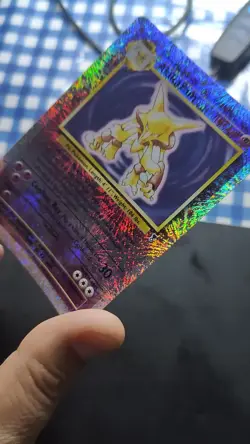 Alakazam #1/110, Reverse Holo Rare Legendary Collection, Vintage Pokemon, NM - Image 2