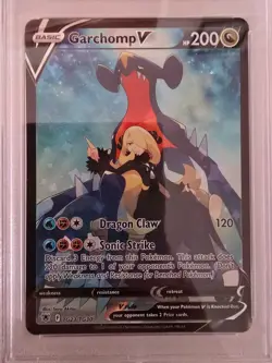 PSA 10 GEM MINT Garchomp V #TG23 - Astral Radiance Trainer Gallery Pokemon TCG - Image 2
