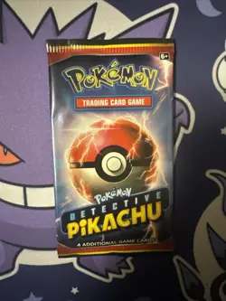 POKEMON TCG DETECTIVE PIKACHU SEALED BOOSTER PACK BRAND NEW - Image 1