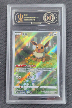 APH Black 10 Pokemon TCG Chinese exclusive Eevee Gem Pack Vol.2 0115/15 CBB2C - Image 1