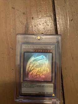 Yu-Gi-Oh Blue-Eyes White Dragon Ghost Rare 1st Edition GFP2-EN175 NM - Image 1
