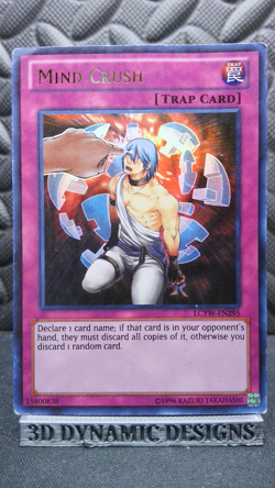 | Yugioh Mind Crush LCYW-EN295 Ultra Rare Legendary Yugis World HP 🔥 | - Image 1