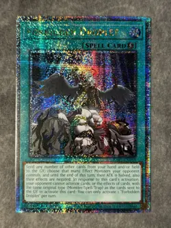 Yu-Gi-Oh! Forbidden Droplet Quarter Century Rare RA01-EN064 1st Ed - Image 1