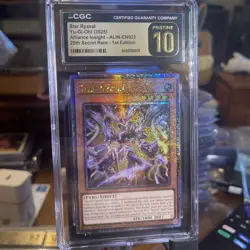 Yu Gi Oh! ALIN-EN022 Star Ryzeal 1st Ed. Quarter Century SR Pristine CGC 10 - Image 1