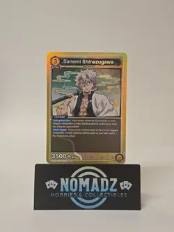 Union Arena TCG 4 Sanemi Shinazugawa KMY-1-006 Demon Slayer Card Rare - Image 1