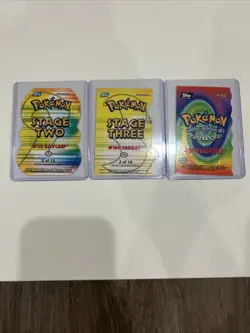 Pokemon Topps Die Cut And Embossed Cards - Image 2