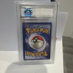 FLAREON Pokemon TCG Card 3/64 Jungle Holo - Rare - PSA 8 NM-MT - Image 2