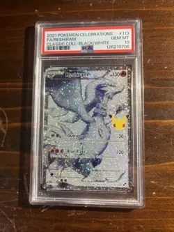 Pokemon TCG Reshiram Card 113/114 Classic Collection PSA 10 Graded - Image 1